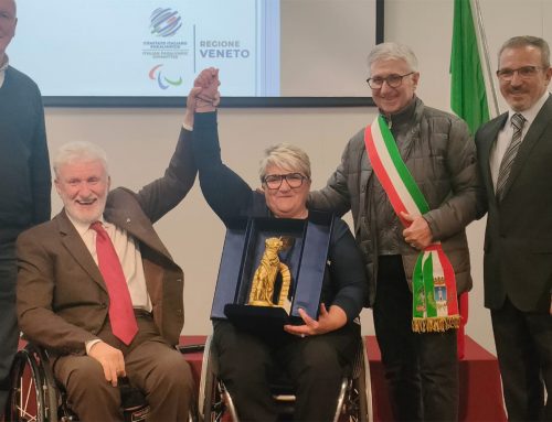 La Presidente Silvana Vettorello premiata al Galà dello Sport Paralimpico Veneto 2024